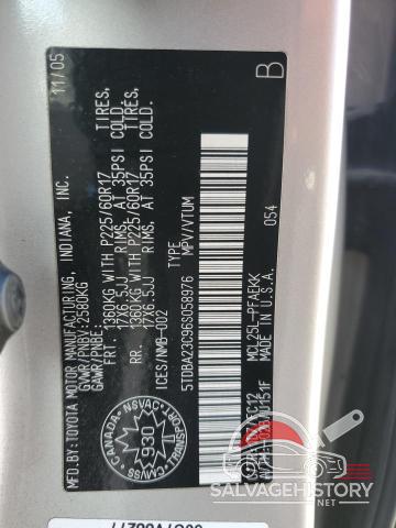 5TDBA23C96S058976 2006 TOYOTA All Models photo no. 13
