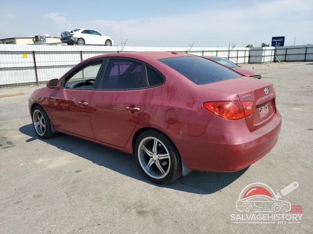 KMHDU46D27U194326 2007 HYUNDAI ELANTRA photo no. 2