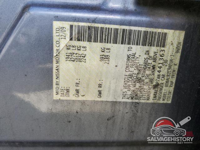 1N4AL2AP7AN441363 2010 NISSAN ALTIMA photo no. 12
