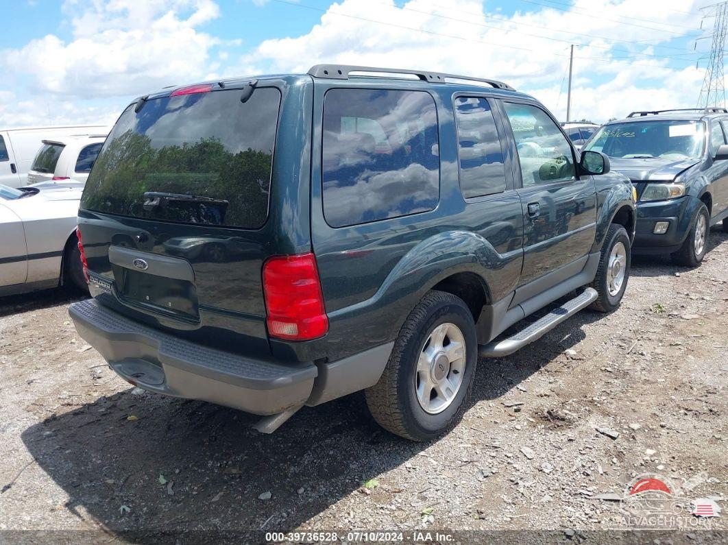1FMYU60E73UA12791 2003 FORD EXPLORER SPORT photo no. 4