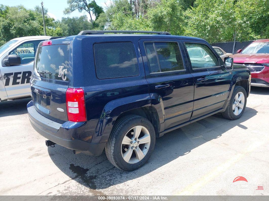 1C4NJRFB9ED762789 2014 JEEP PATRIOT photo no. 4