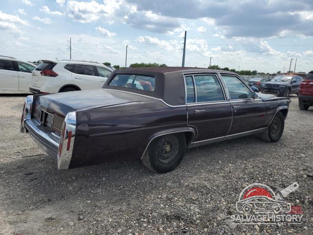 1G6DW51Y7H9745288 1987 CADILLAC ALL OTHER photo no. 3