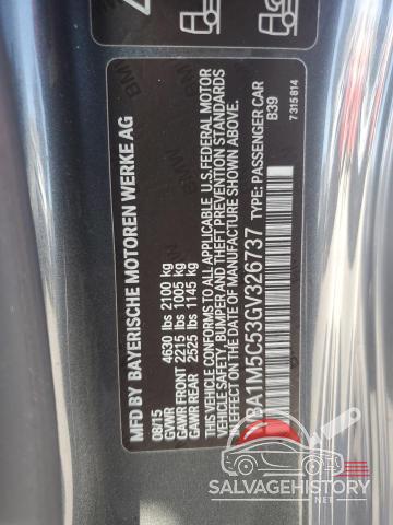 WBA1M5C53GV326737 2016 BMW M2 photo no. 12