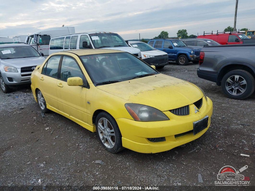 JA3AJ66F74U050763 2004 MITSUBISHI LANCER photo no. 14