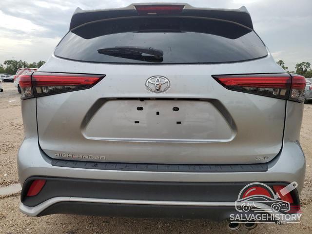 5TDLZRAH4NS103129 2022 TOYOTA HIGHLANDER photo no. 6