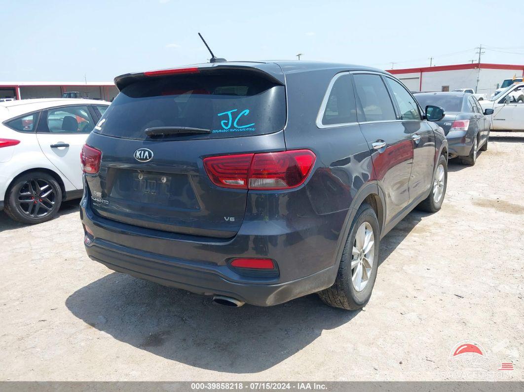 5XYPGDA57KG490753 2019 KIA SORENTO photo no. 4