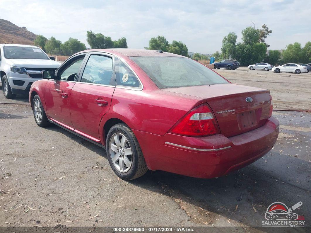 1FAFP24187G109737 2007 FORD FIVE HUNDRED photo no. 3