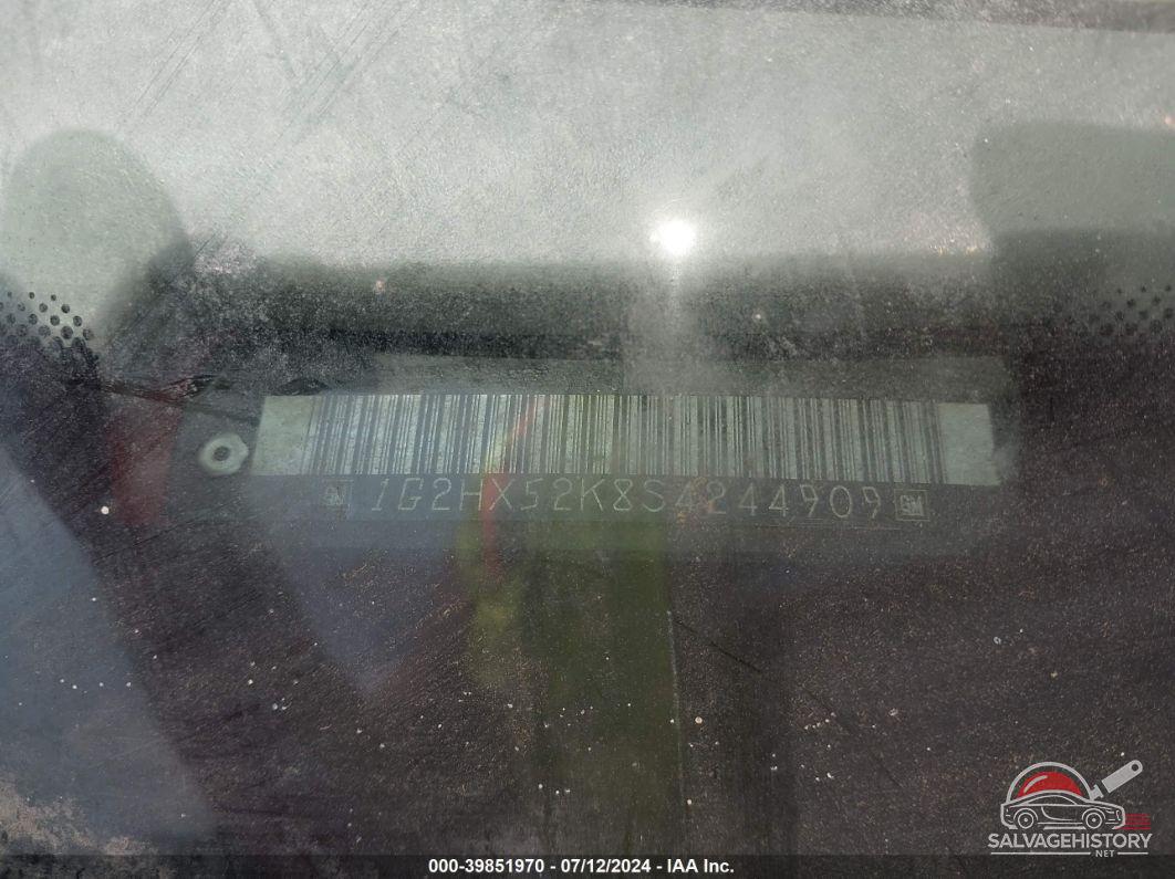 1G2HX52K8S4244909 1995 PONTIAC BONNEVILLE photo no. 9