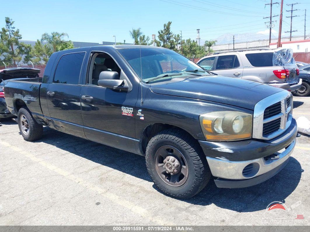 3D7KR29A17G800601 2007 DODGE RAM 2500 photo no. 10