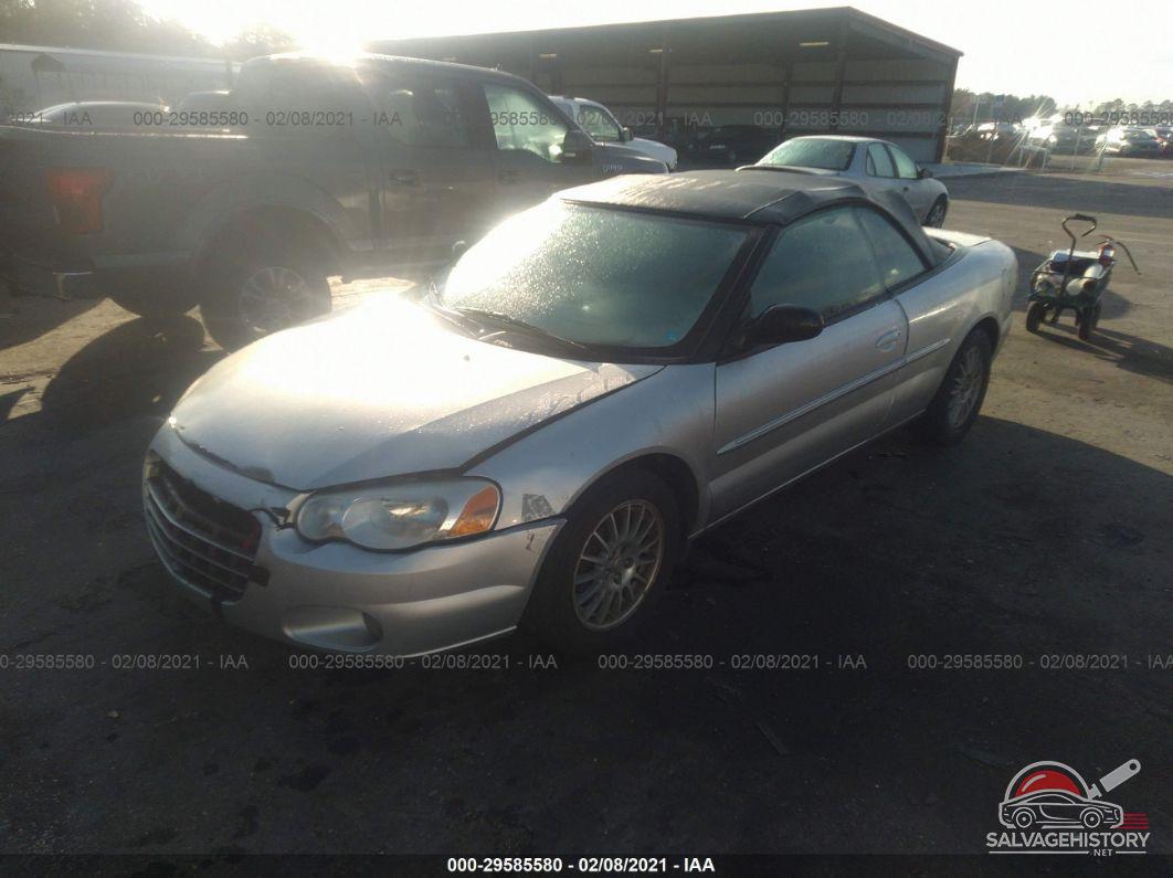1C3EL55R15N676912 2005 CHRYSLER SEBRING CONV photo no. 2