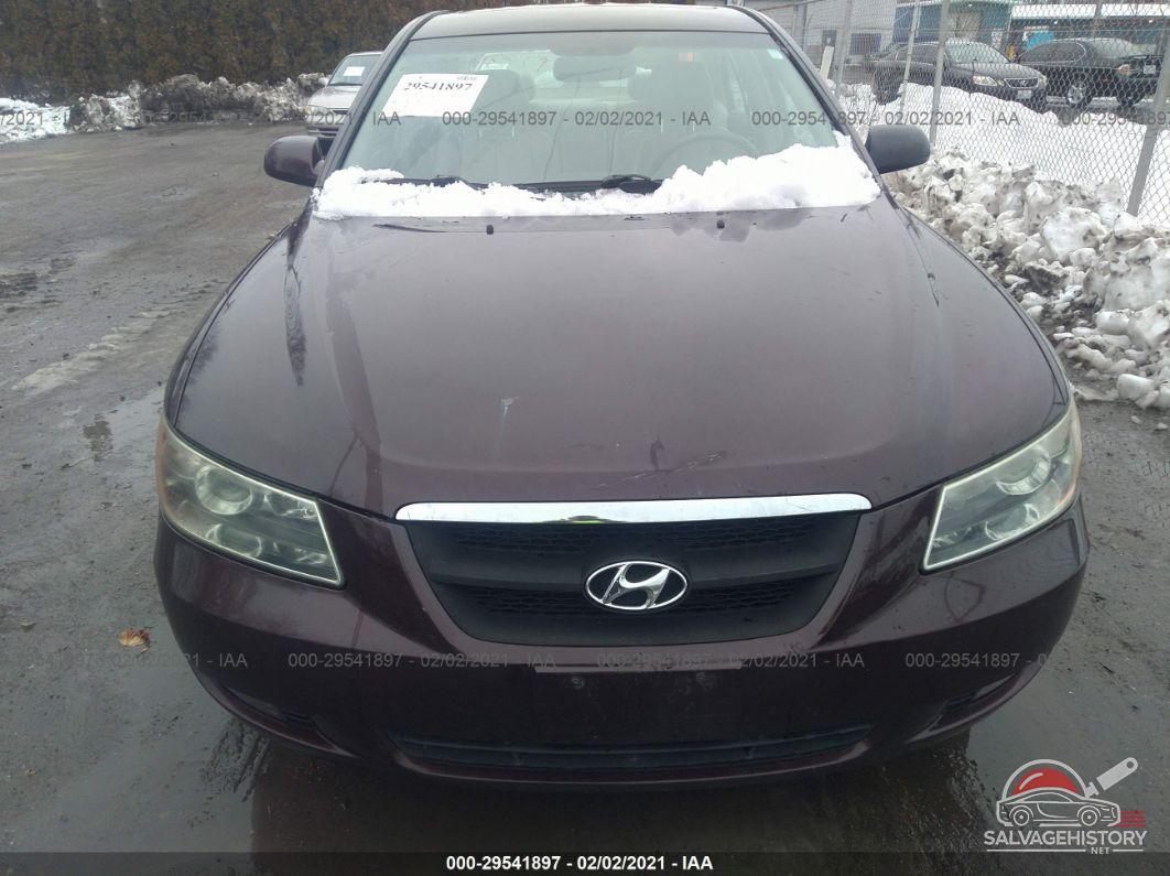 5NPEU46F66H017605 2006 HYUNDAI SONATA photo no. 6