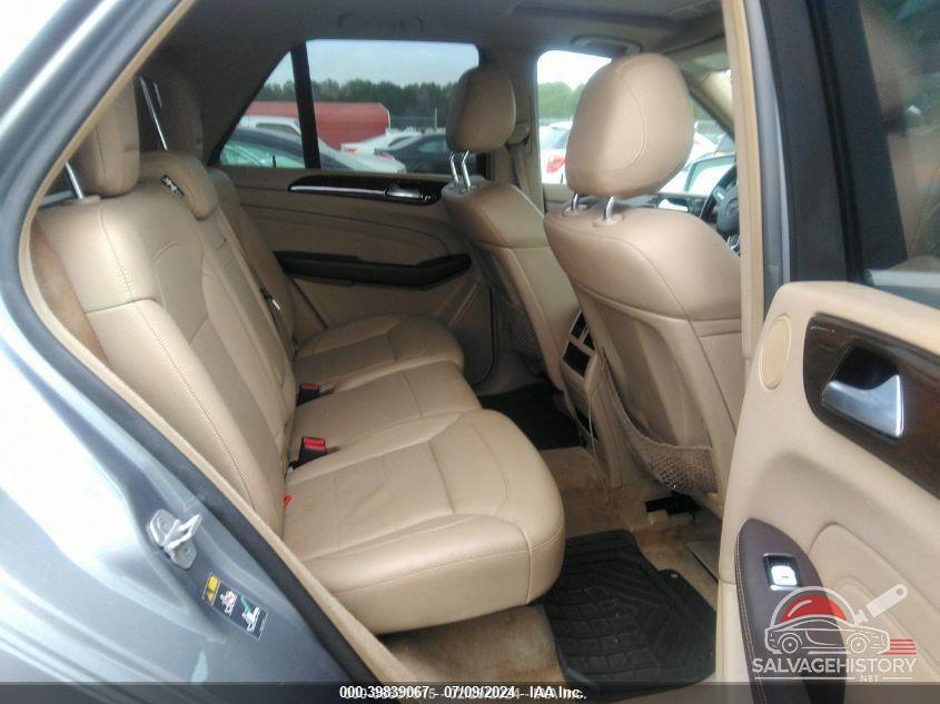 4JGDA0EB1FA479990 2015 MERCEDES-BENZ ML 250 BLUETEC photo no. 8
