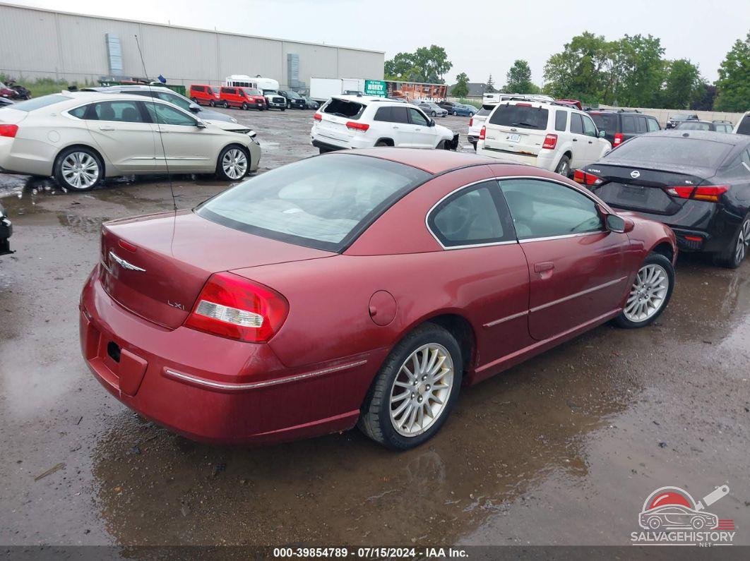 4C3AG52H63E038021 2003 CHRYSLER SEBRING photo no. 4