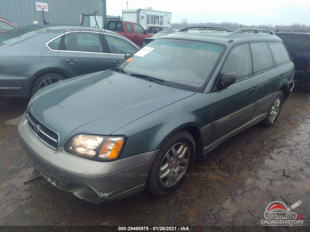 4S3BH665517658557 2001 SUBARU LEGACY WAGON photo no. 2