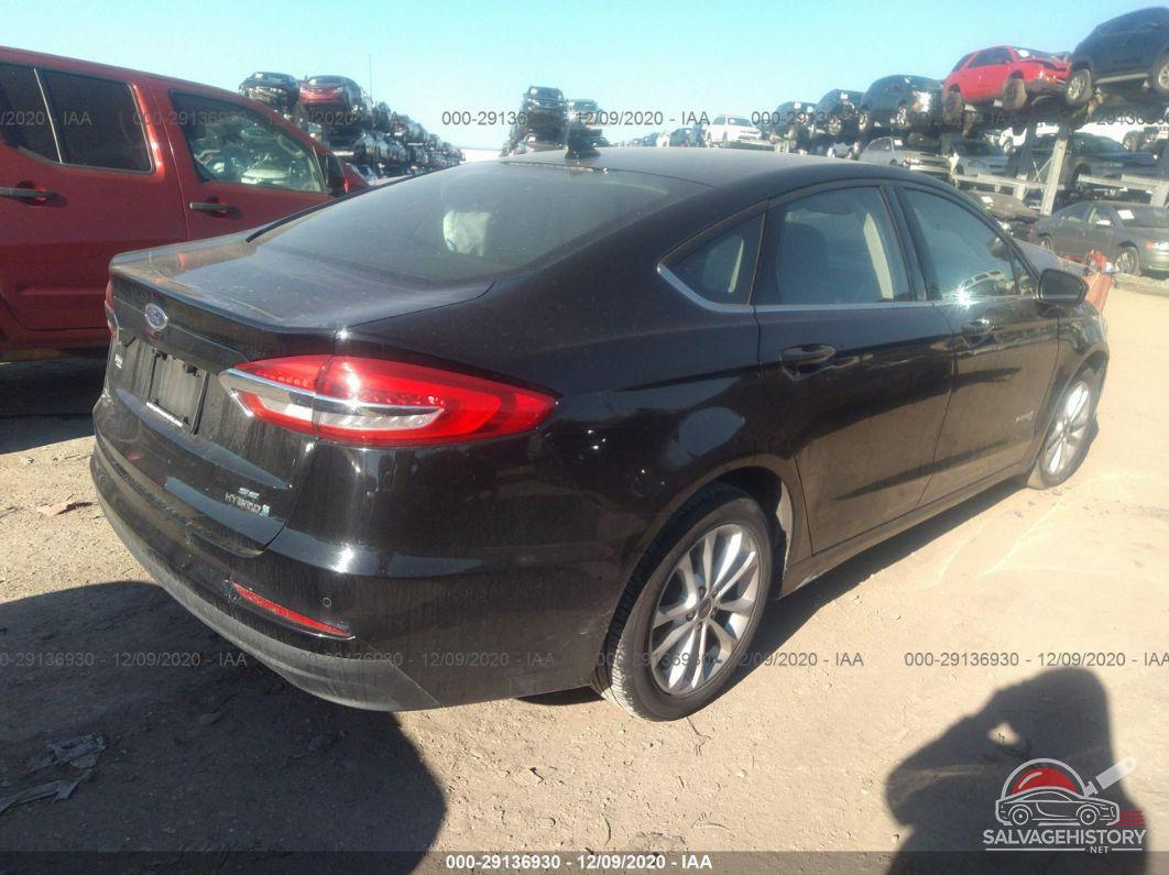 3FA6P0LUXKR118912 2019 FORD FUSION HYBRID photo no. 4
