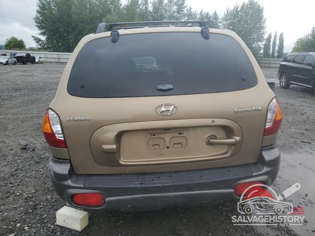 KM8SB12B54U645101 2004 HYUNDAI SANTA FE photo no. 6