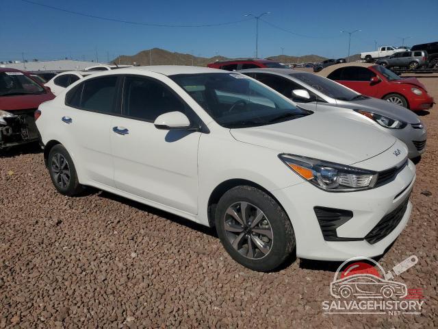 3KPA24ADXNE495958 2022 KIA RIO photo no. 4
