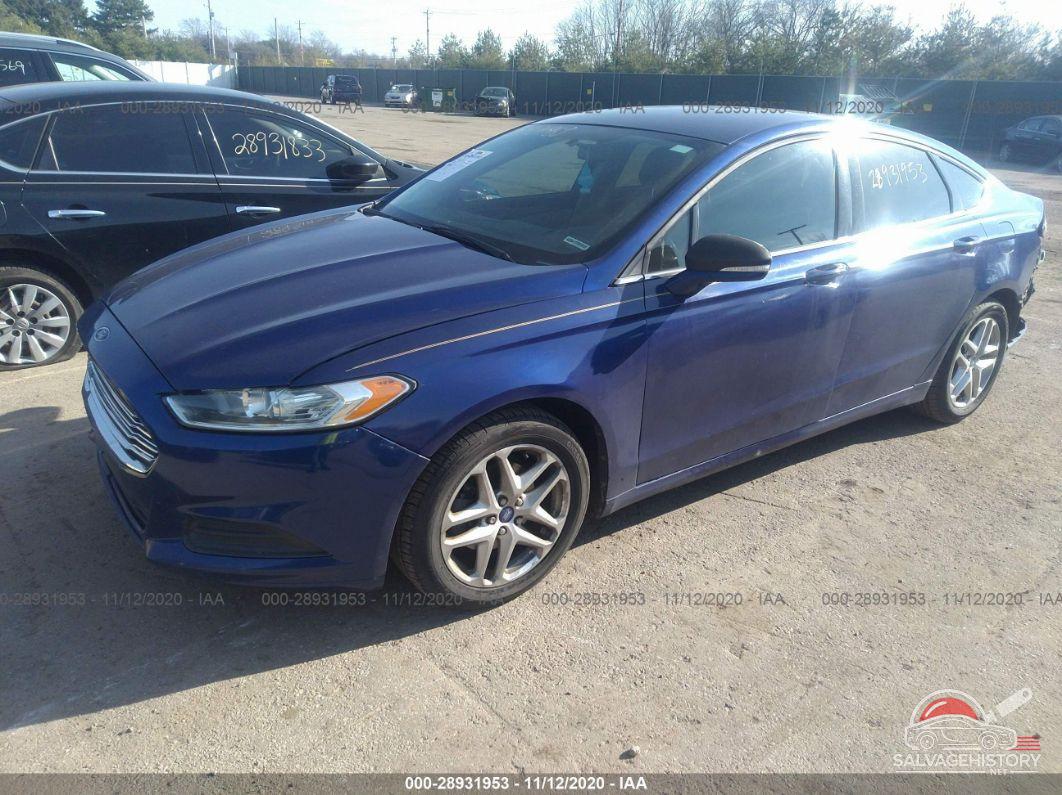 3FA6P0H79DR202970 2013 FORD FUSION photo no. 2