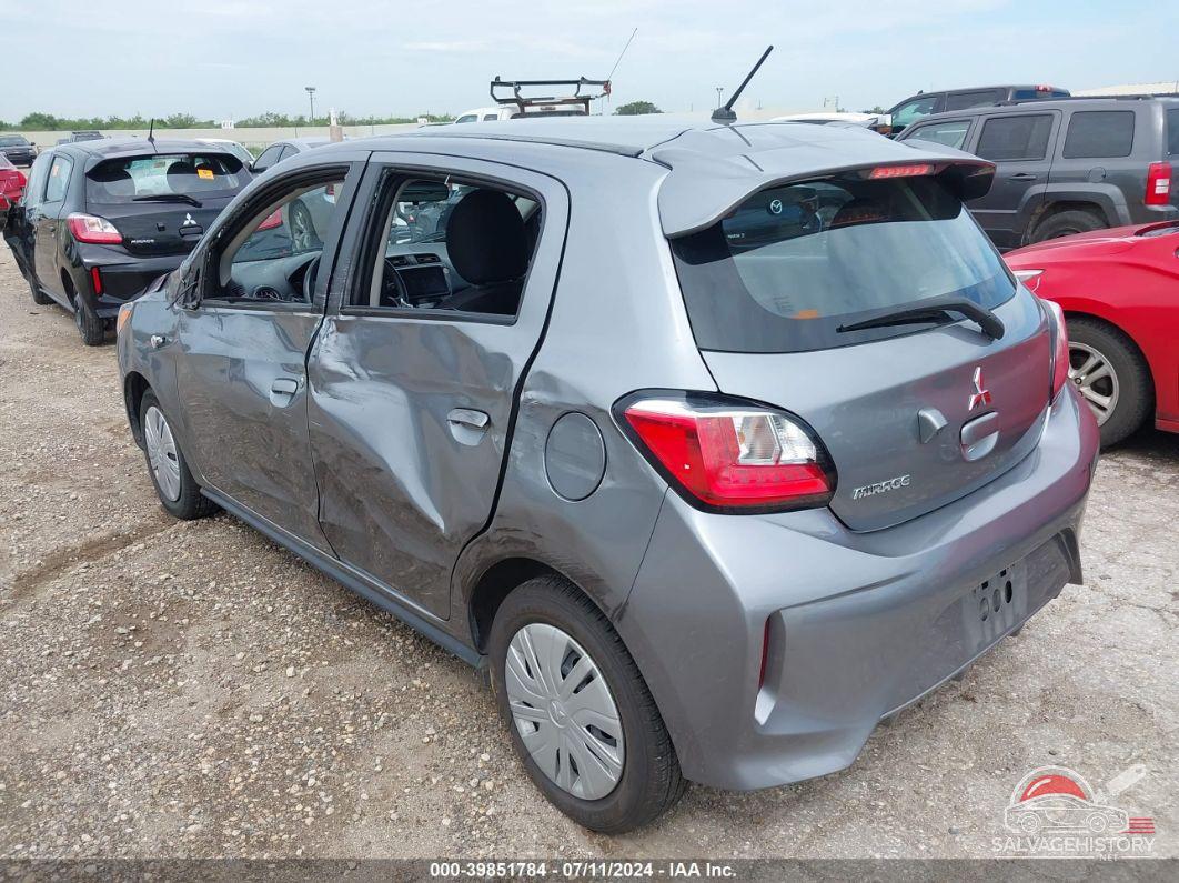 ML32AUHJ7MH013736 2021 MITSUBISHI MIRAGE photo no. 3
