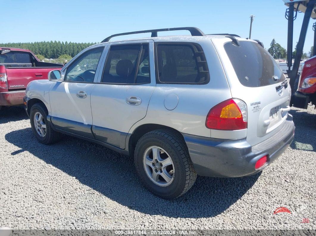 KM8SC73D02U139933 2002 HYUNDAI SANTA FE photo no. 3