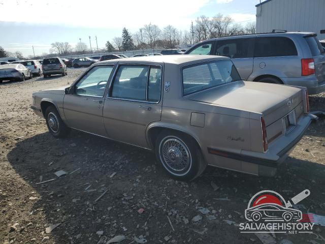 1G6CD6989F4349675 1985 CADILLAC DEVILLE photo no. 2