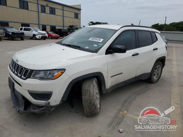 3C4NJCAB2JT105535 2018 JEEP COMPASS photo no. 2