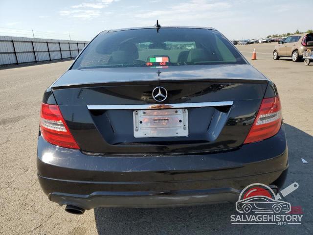 WDDGF4HBXCA640330 2012 MERCEDES-BENZ C-CLASS photo no. 6
