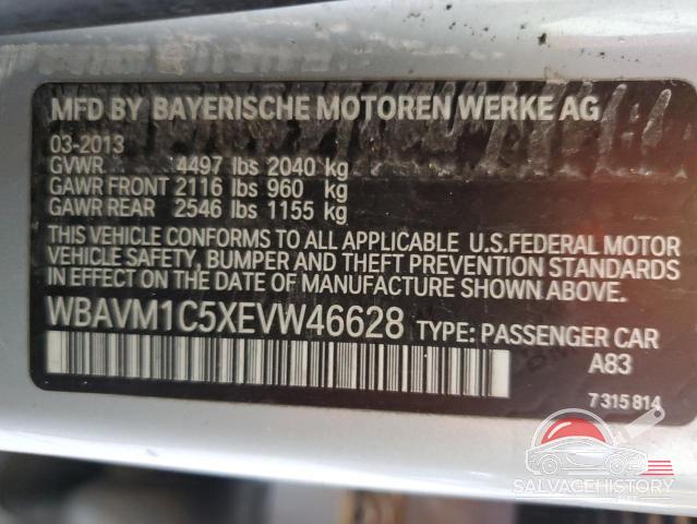 WBAVM1C5XEVW46628 2014 BMW X1 photo no. 12