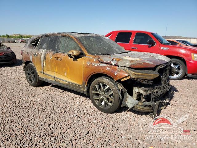 5J8YD9H40NL011039 2022 ACURA MDX photo no. 4