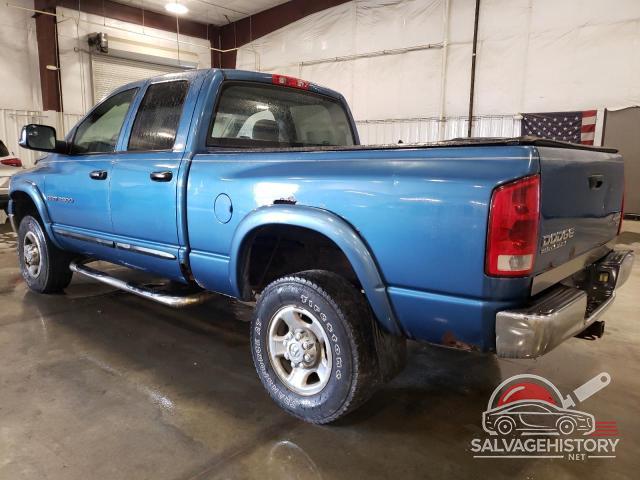 3D7KU28D23G861721 2003 DODGE RAM 2500 photo no. 2