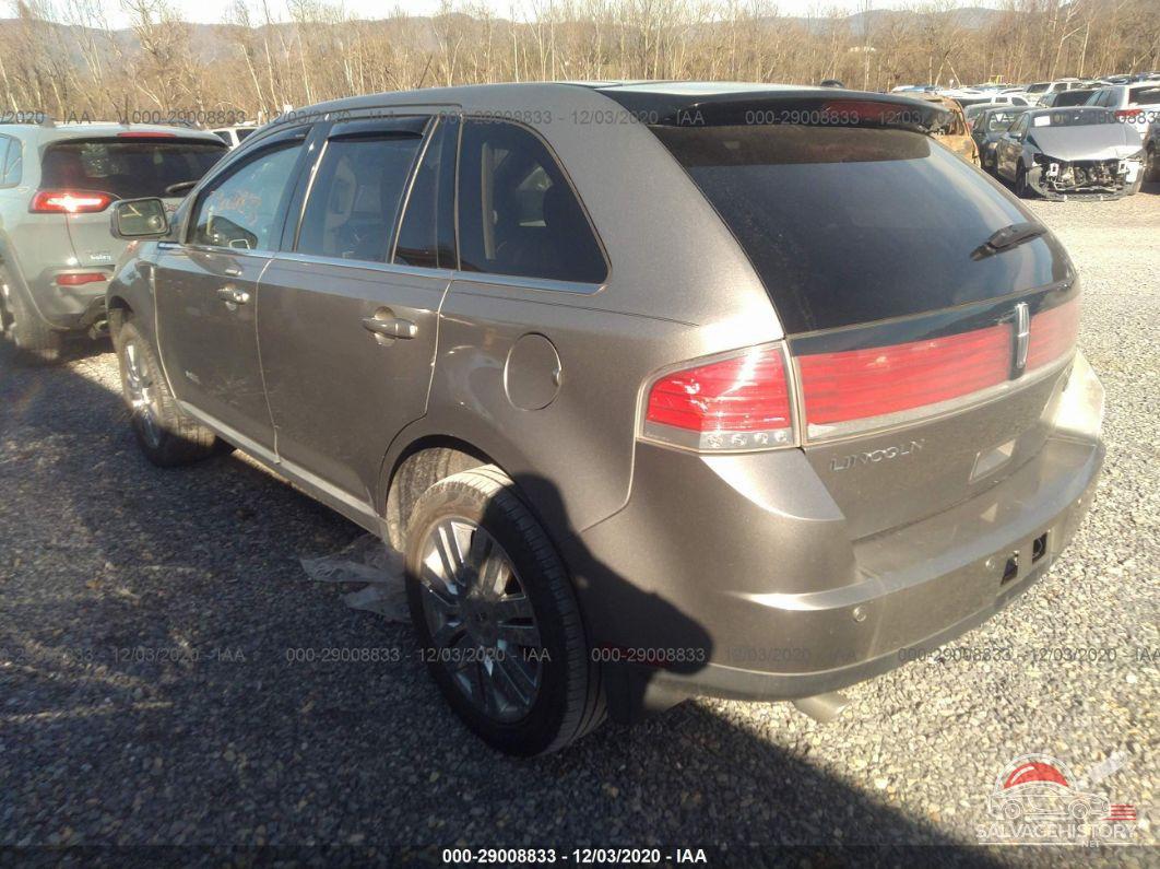 2LMDU88C08BJ20815 2008 LINCOLN MKX photo no. 3