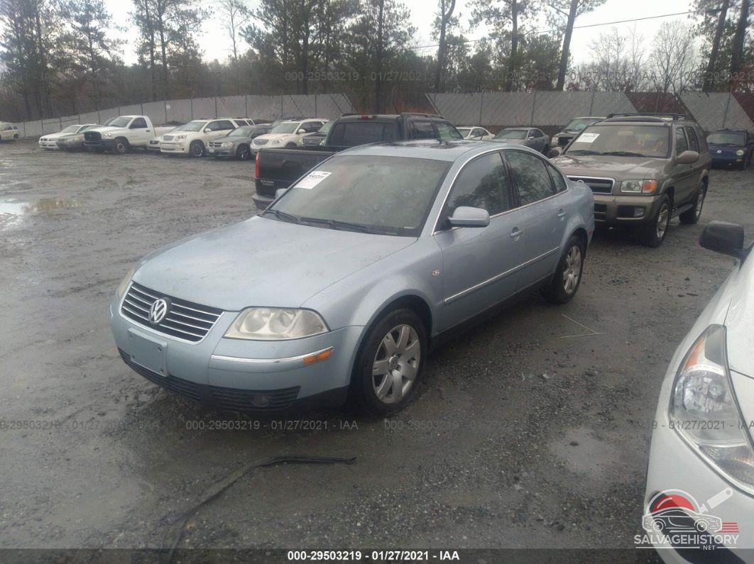 WVWRH63B22P361157 2002 VOLKSWAGEN PASSAT photo no. 2