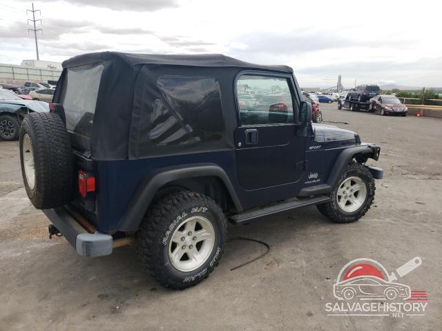 1J4FA49S55P370677 2005 JEEP WRANGLER photo no. 3
