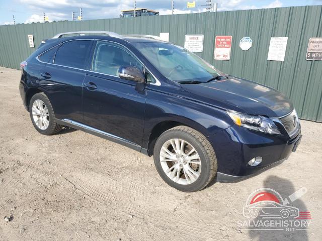 JTJBC1BA3A2408166 2010 LEXUS RX450 photo no. 4
