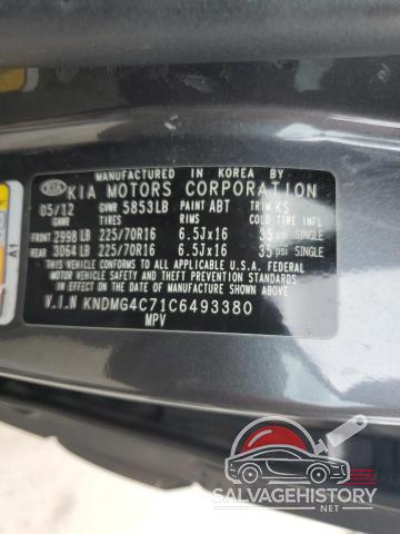 KNDMG4C71C6493380 2012 KIA All Models photo no. 13