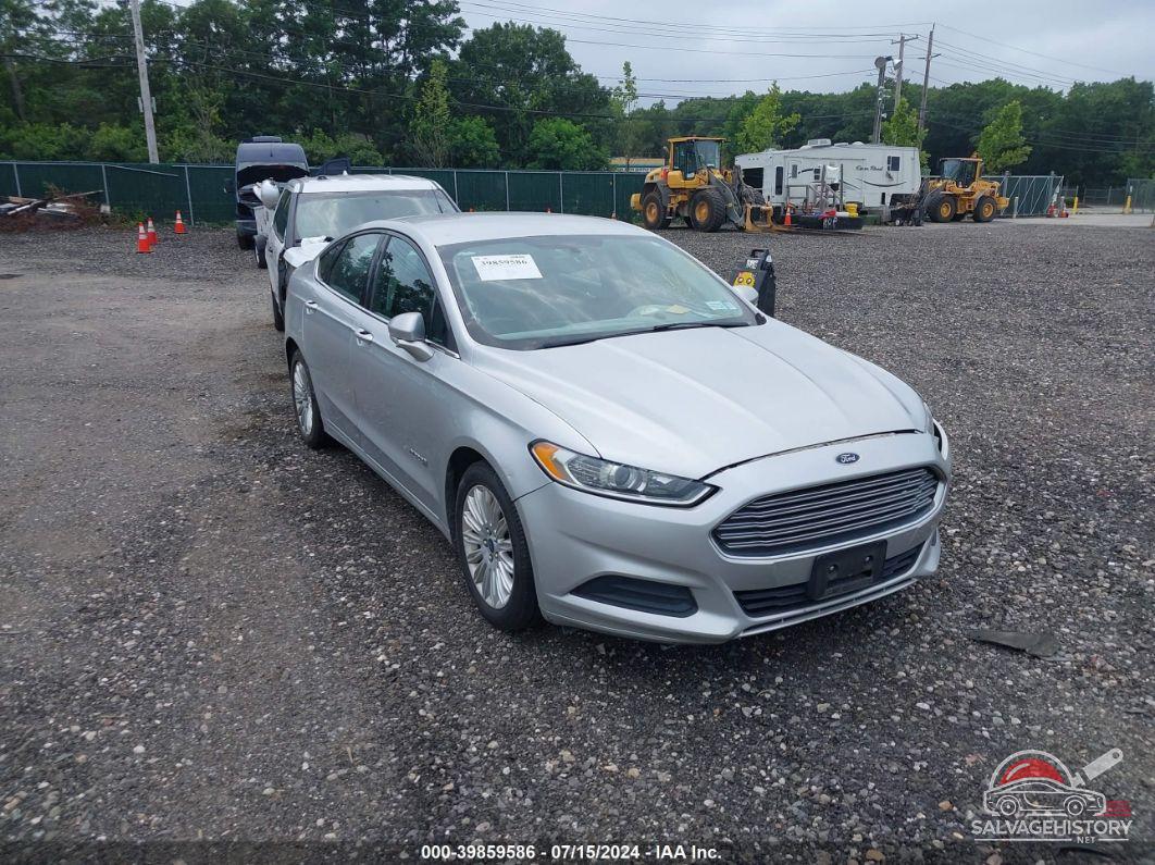 3FA6P0LU7ER381170 2014 FORD FUSION HYBRID photo no. 8