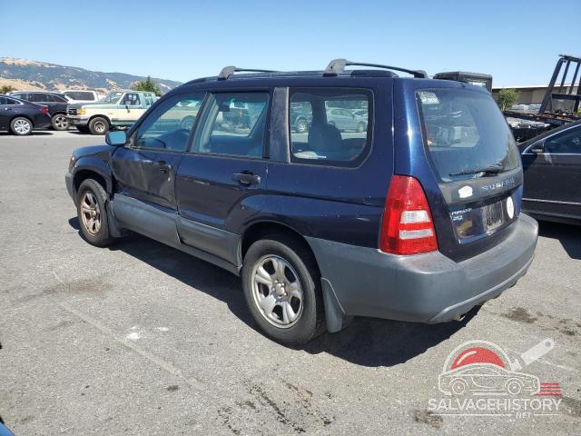 JF1SG63645H707687 2005 SUBARU FORESTER photo no. 2