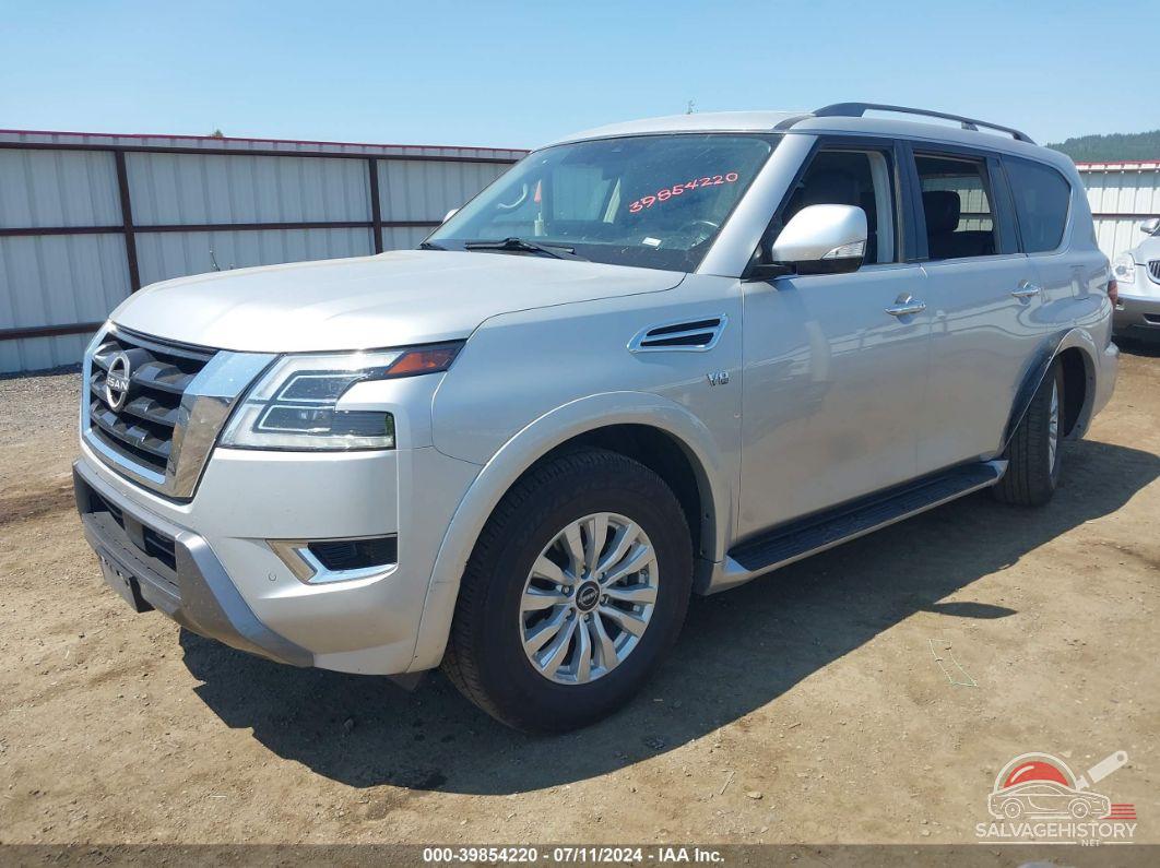 JN8AY2ADXN9677378 2022 NISSAN ARMADA photo no. 2