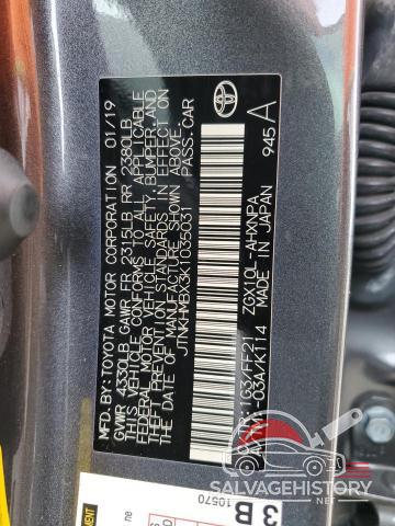 JTNKHMBX3K1035031 2019 TOYOTA C-HR photo no. 13