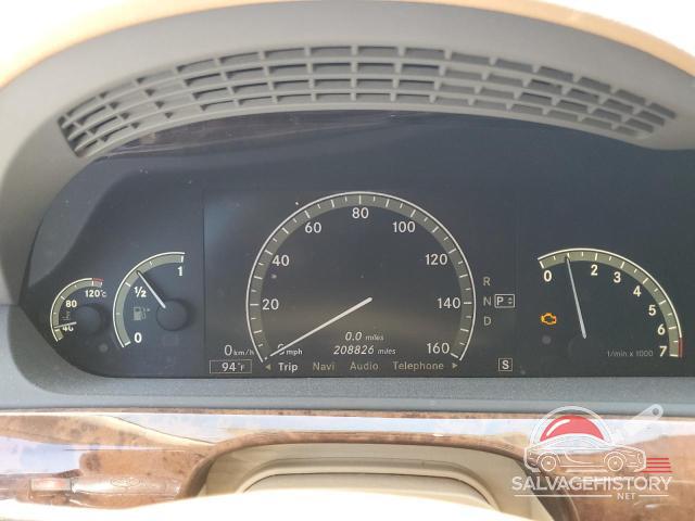 WDDNG86X38A181823 2008 MERCEDES-BENZ S-CLASS photo no. 9