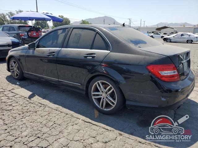 WDDGF4HBXEA945507 2014 MERCEDES-BENZ C-CLASS photo no. 2