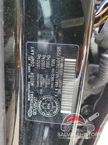 KMHLN4AJ1NU017298 2022 HYUNDAI ELANTRA photo no. 12