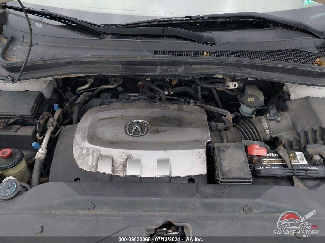 2HNYD2H27AH520714 2010 ACURA MDX photo no. 10