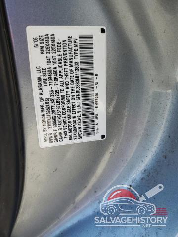 5FNRL38836B113803 2006 HONDA ODYSSEY photo no. 13