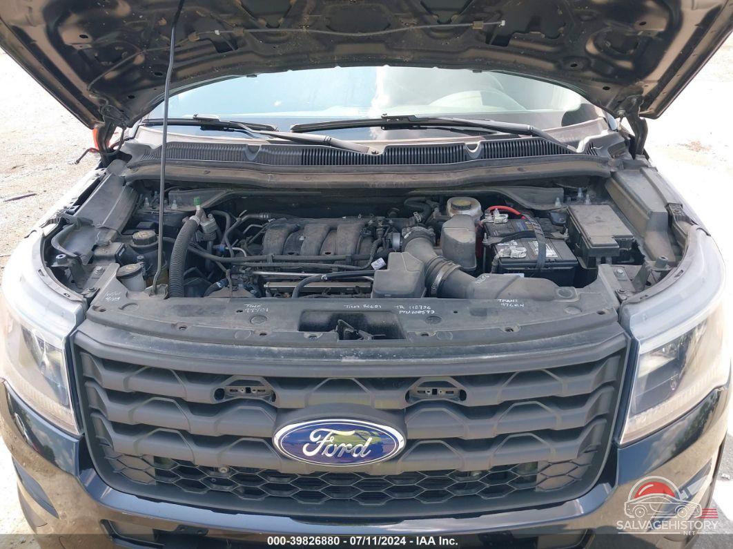1FM5K8AR5JGC42847 2018 FORD POLICE INTERCEPTOR UTILITY photo no. 10
