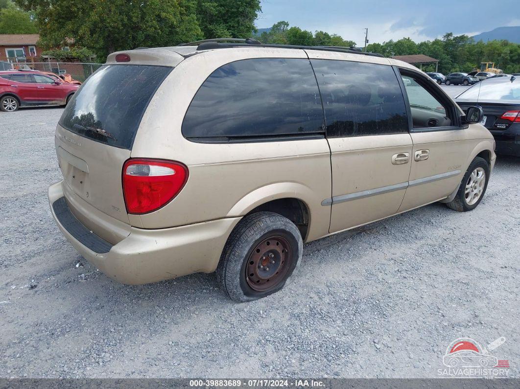 2B4GP74L61R291129 2001 DODGE GRAND CARAVAN photo no. 4