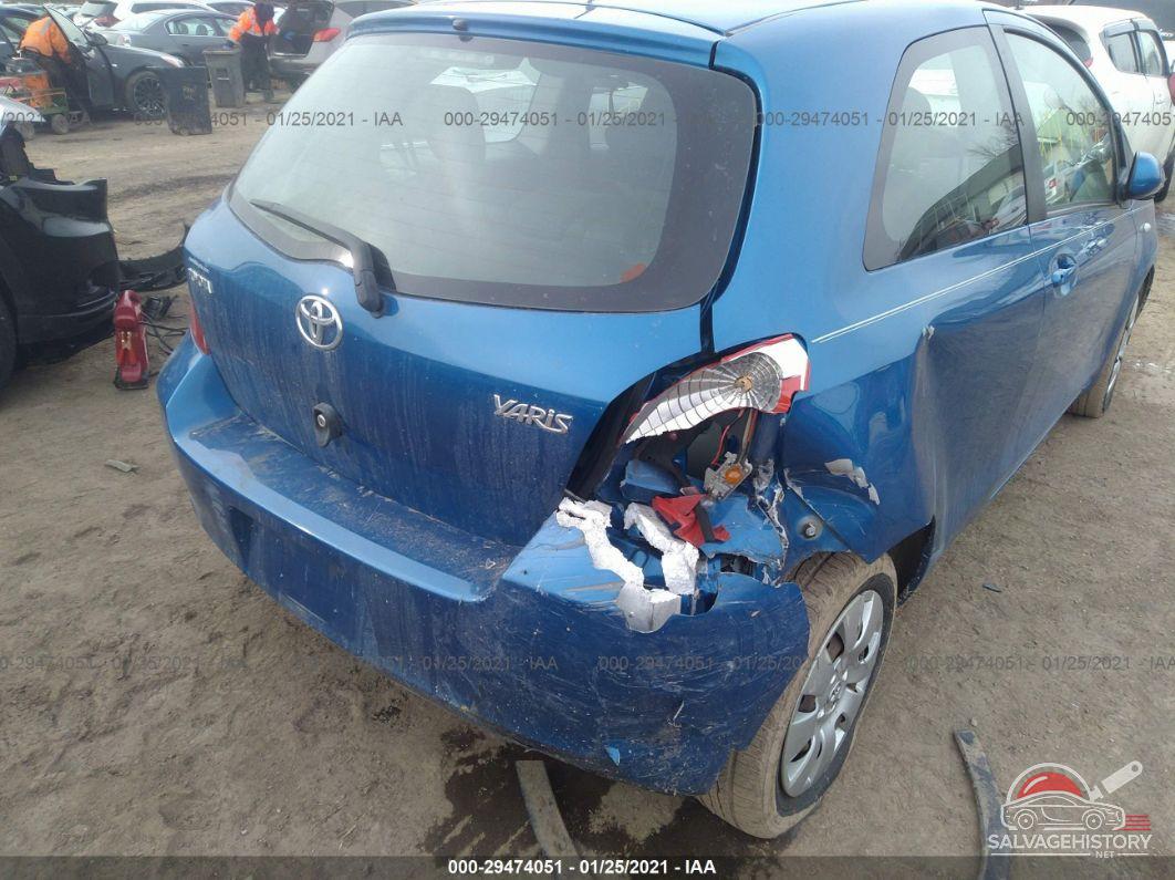 JTDJT923385170844 2008 TOYOTA YARIS photo no. 6