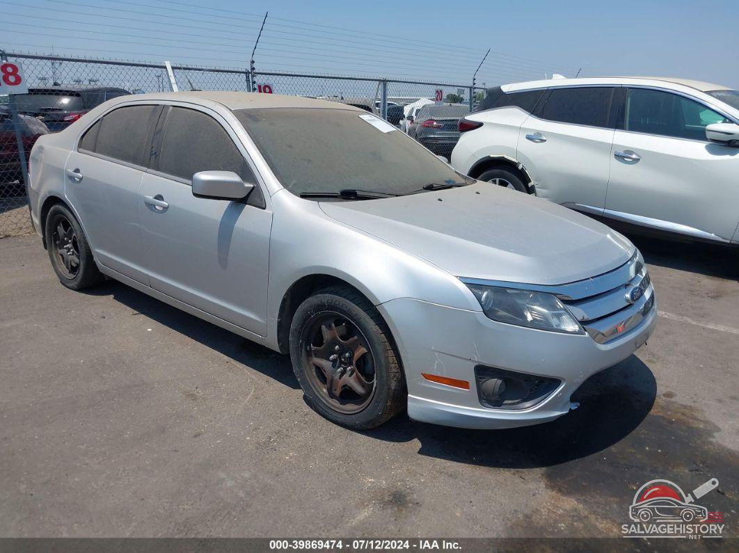 3FAHP0HA9BR135319 2011 FORD FUSION photo no. 4
