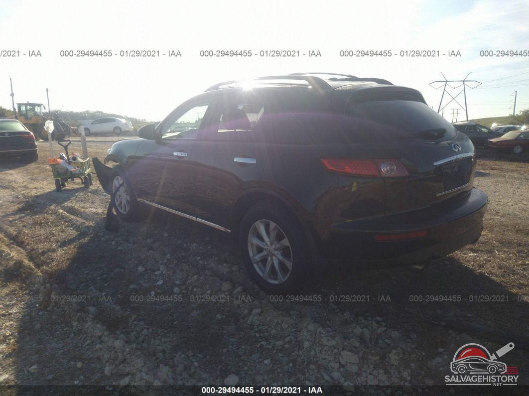 JNRAS08W86X211180 2006 INFINITI FX35 photo no. 3