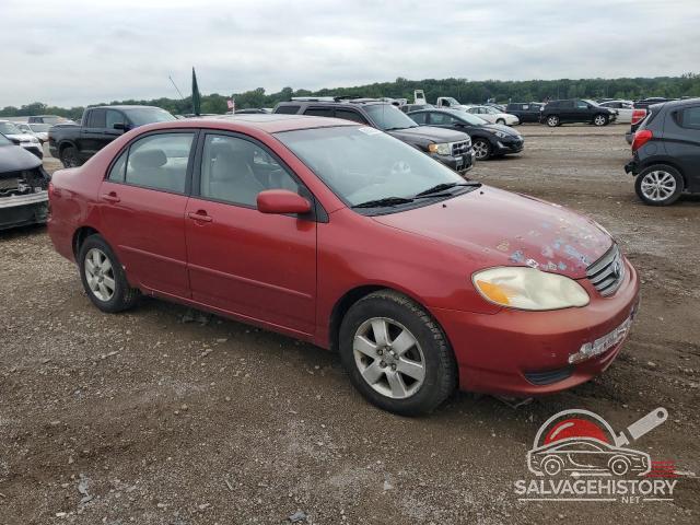 1NXBR38E74Z256548 2004 TOYOTA COROLLA photo no. 4